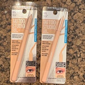 Maybelline Tattoo Studio Eyeliner in Biscotti Cream Bundle